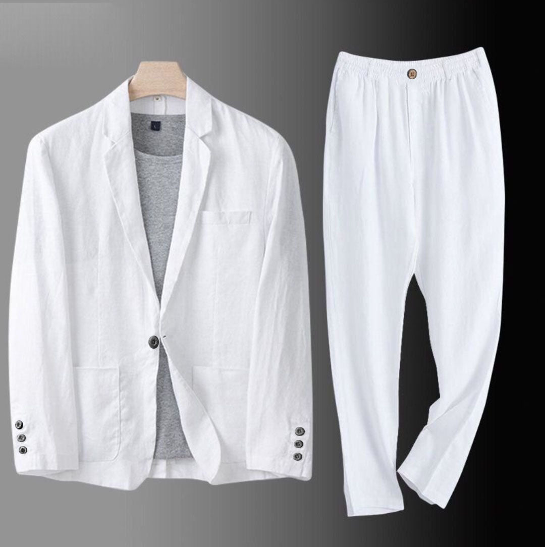 JAMES™ | Men's Pure Linen Coordinate Set