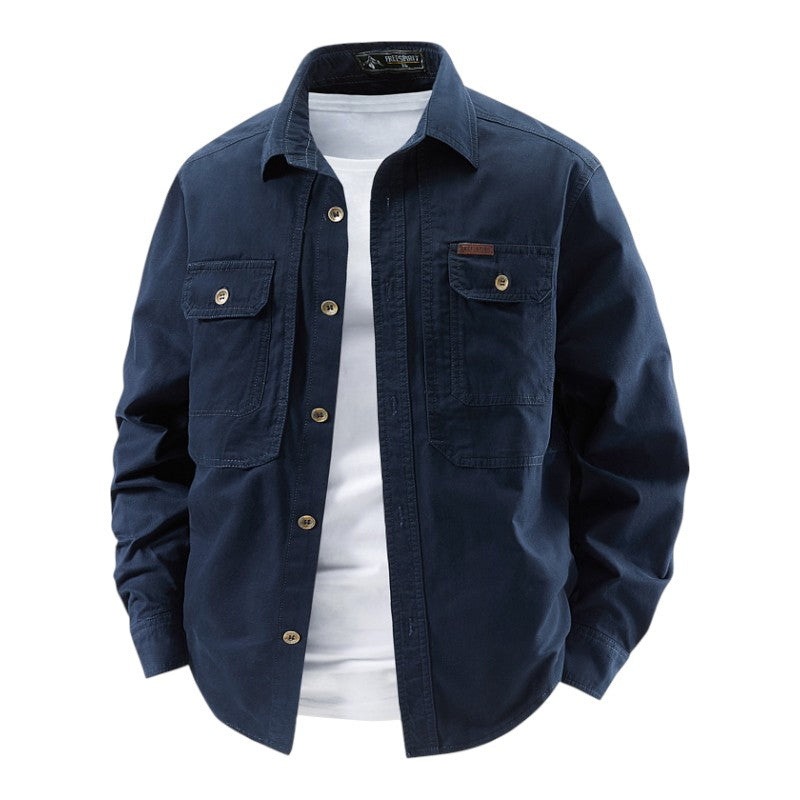 JAMES™ | LONG SLEEVE UTILITY SHIRT FOR MEN