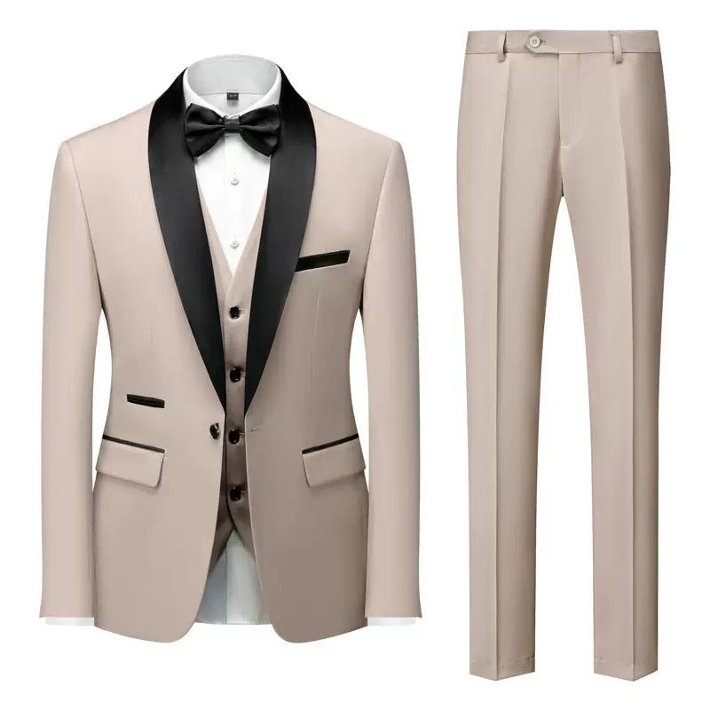 JAMES™ | Men's Satin-Trim Evening Tuxedo