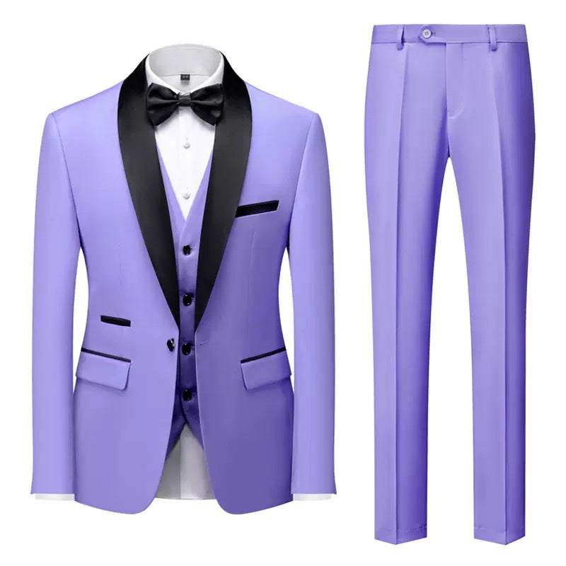 JAMES™ | Men's Satin-Trim Evening Tuxedo