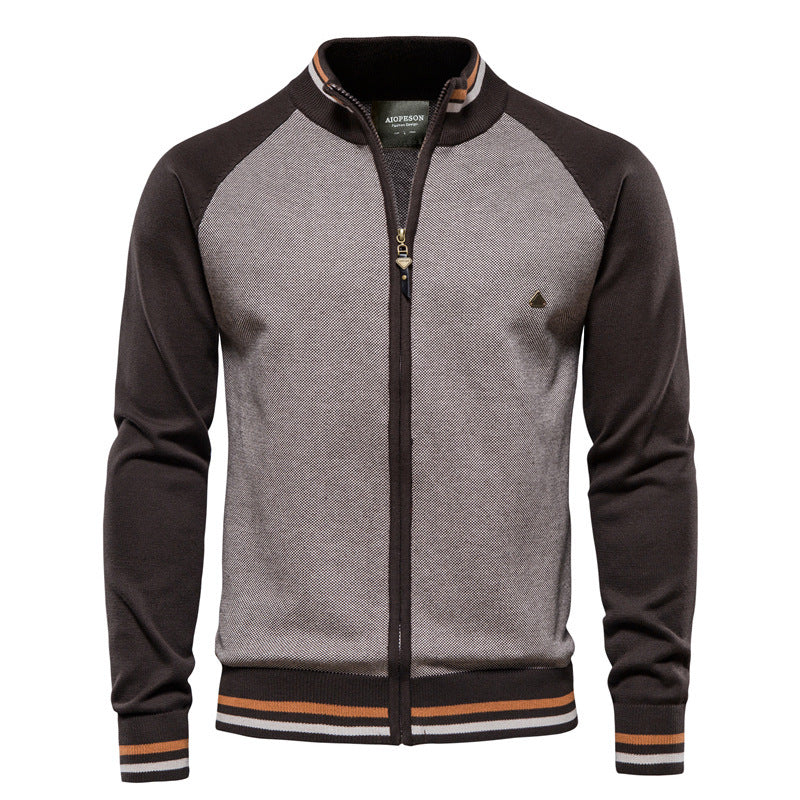 JAMES™ | Zip-Up Knit Jacket