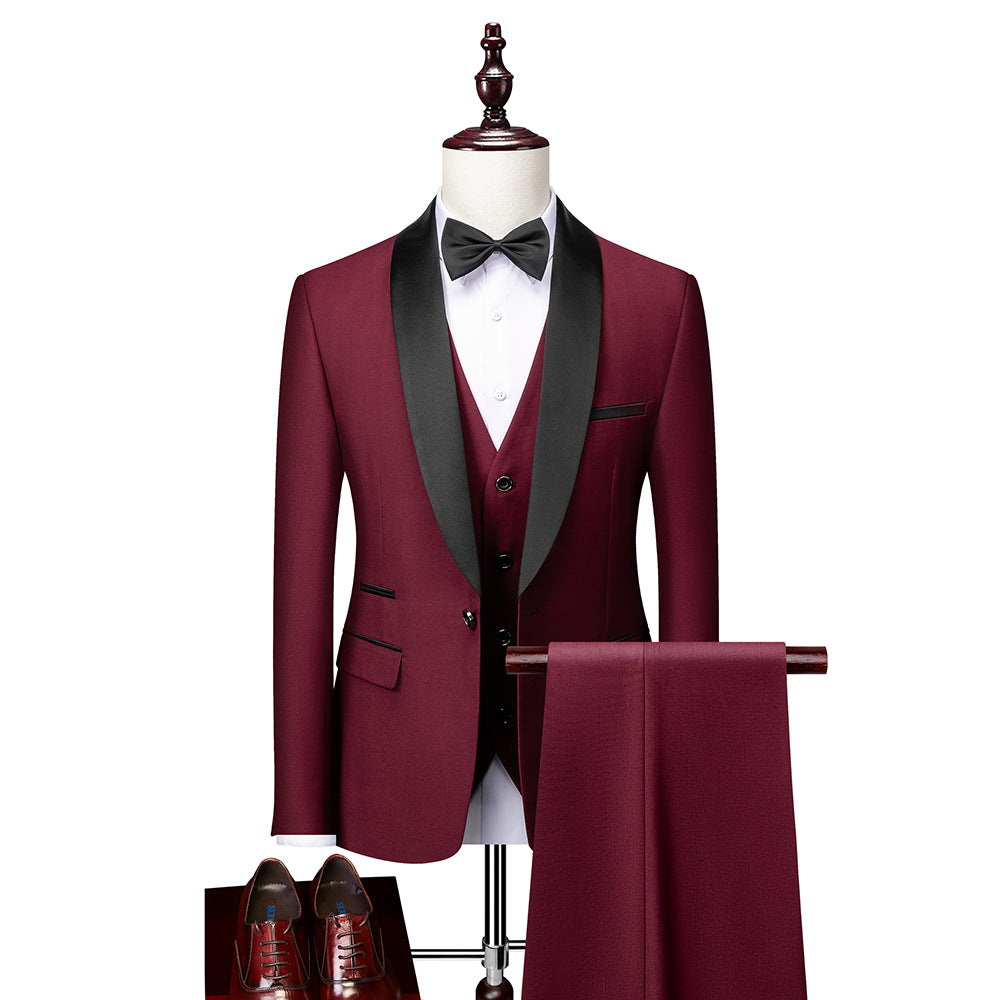 JAMES™ | Men's Satin-Trim Evening Tuxedo