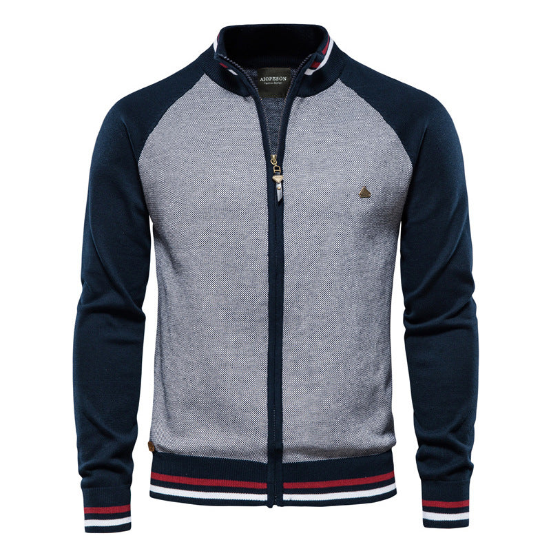 JAMES™ | Zip-Up Knit Jacket