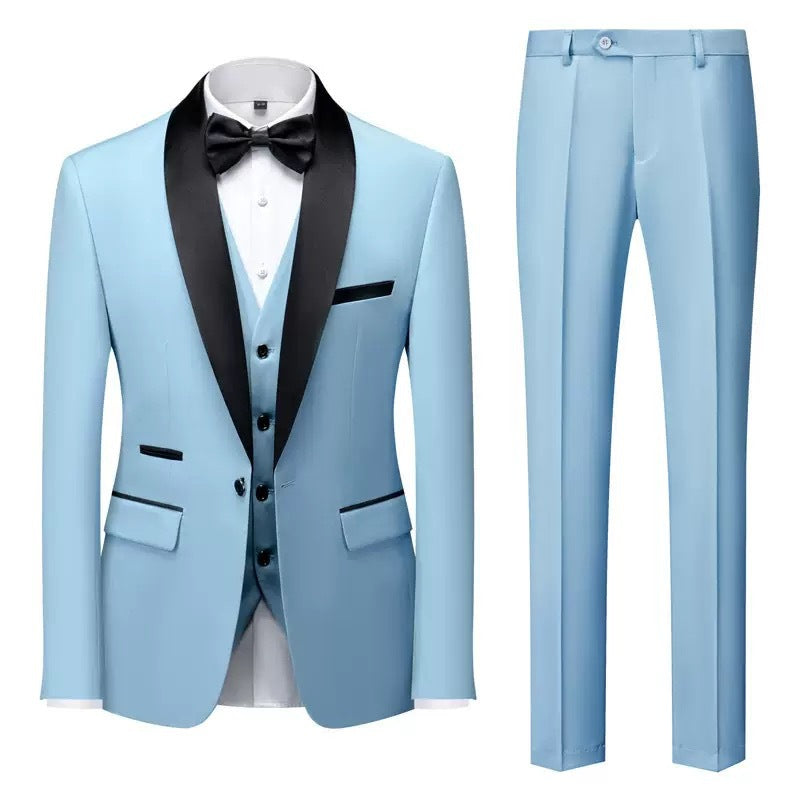 JAMES™ | Men's Satin-Trim Evening Tuxedo