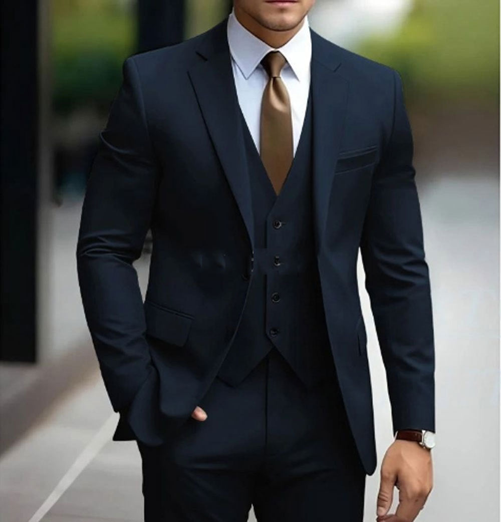 JAMES™ | Men's Waistcoat & Blazer Suit