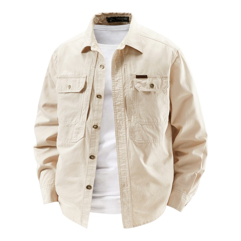 JAMES™ | LONG SLEEVE UTILITY SHIRT FOR MEN