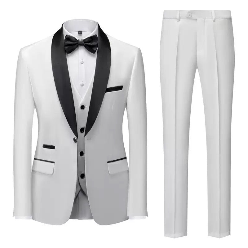 JAMES™ | Men's Satin-Trim Evening Tuxedo