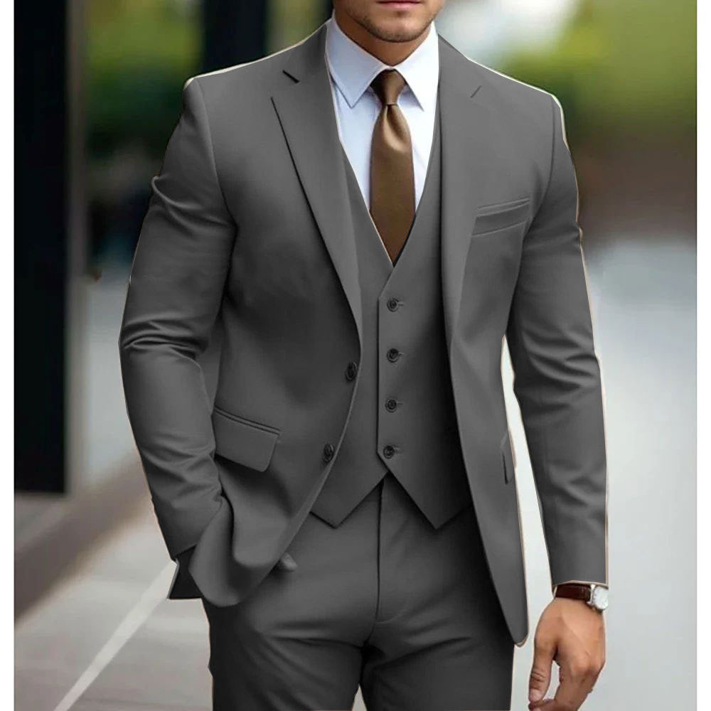 JAMES™ | Men's Waistcoat & Blazer Suit
