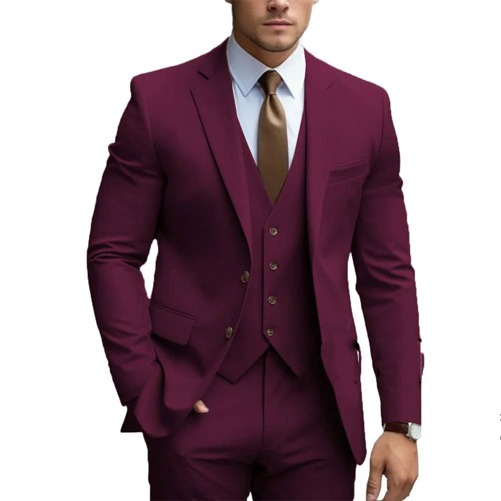 JAMES™ | Men's Waistcoat & Blazer Suit