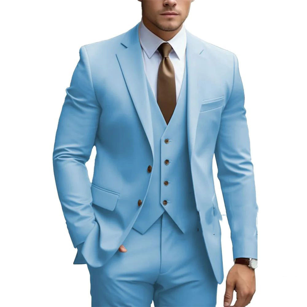 JAMES™ | Men's Waistcoat & Blazer Suit