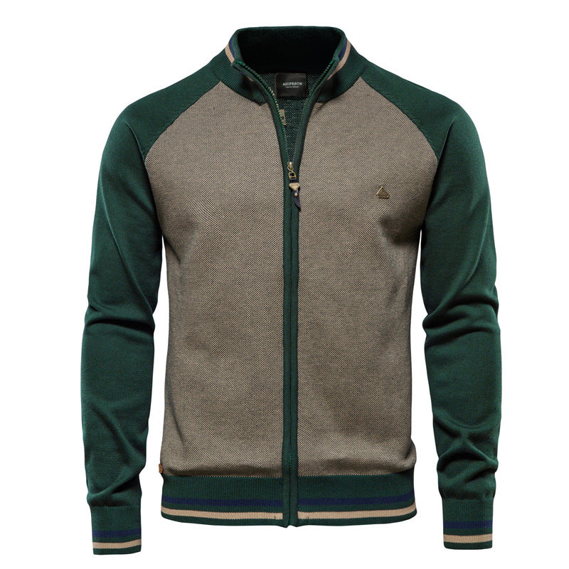 JAMES™ | Zip-Up Knit Jacket
