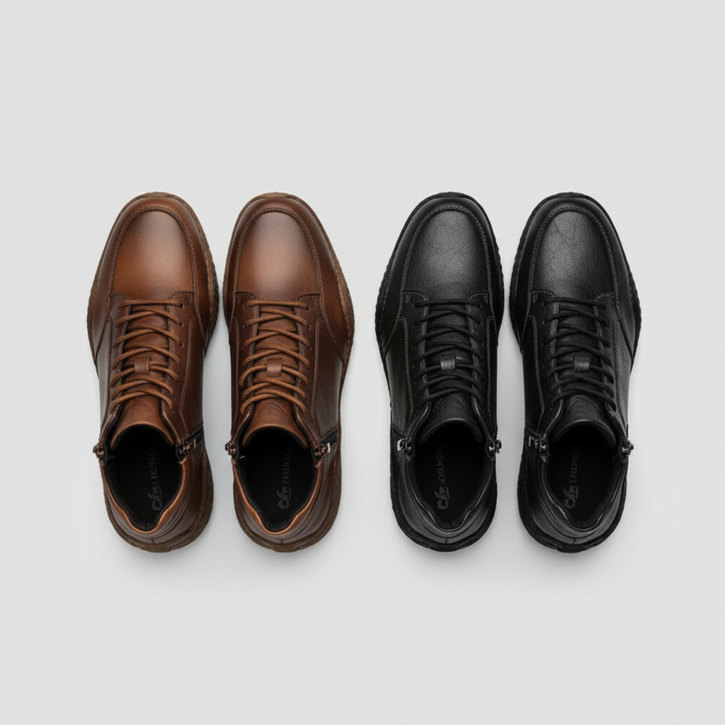 JAMES™ | MENS LEATHER ANKLE BOOTS
