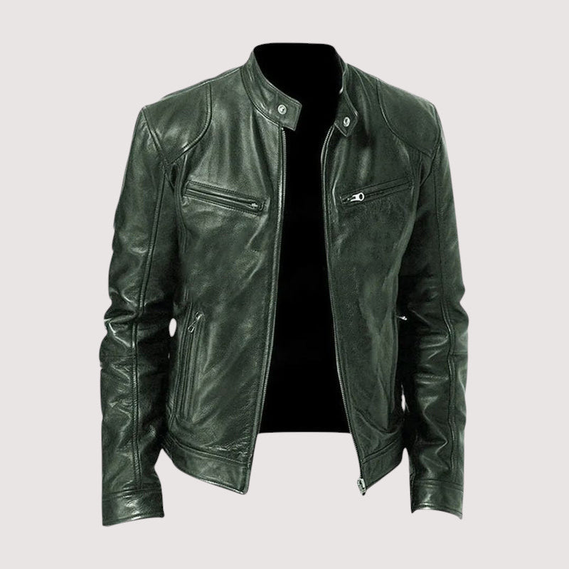 JAMES™ | ELEGANT LEATHER JACKET