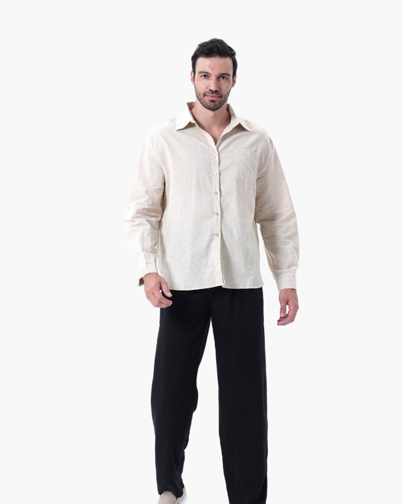 JAMES™ | LINEN COMBO (LONGSLEEVE)