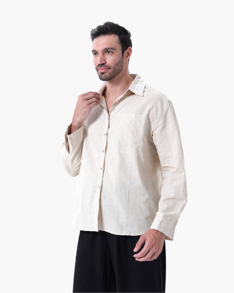 JAMES™ | LINEN COMBO (LONGSLEEVE)