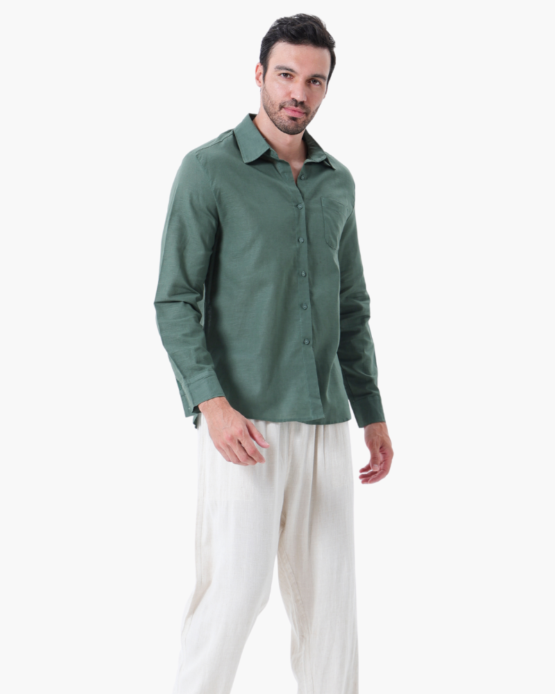 JAMES™ | LINEN COMBO (LONGSLEEVE)