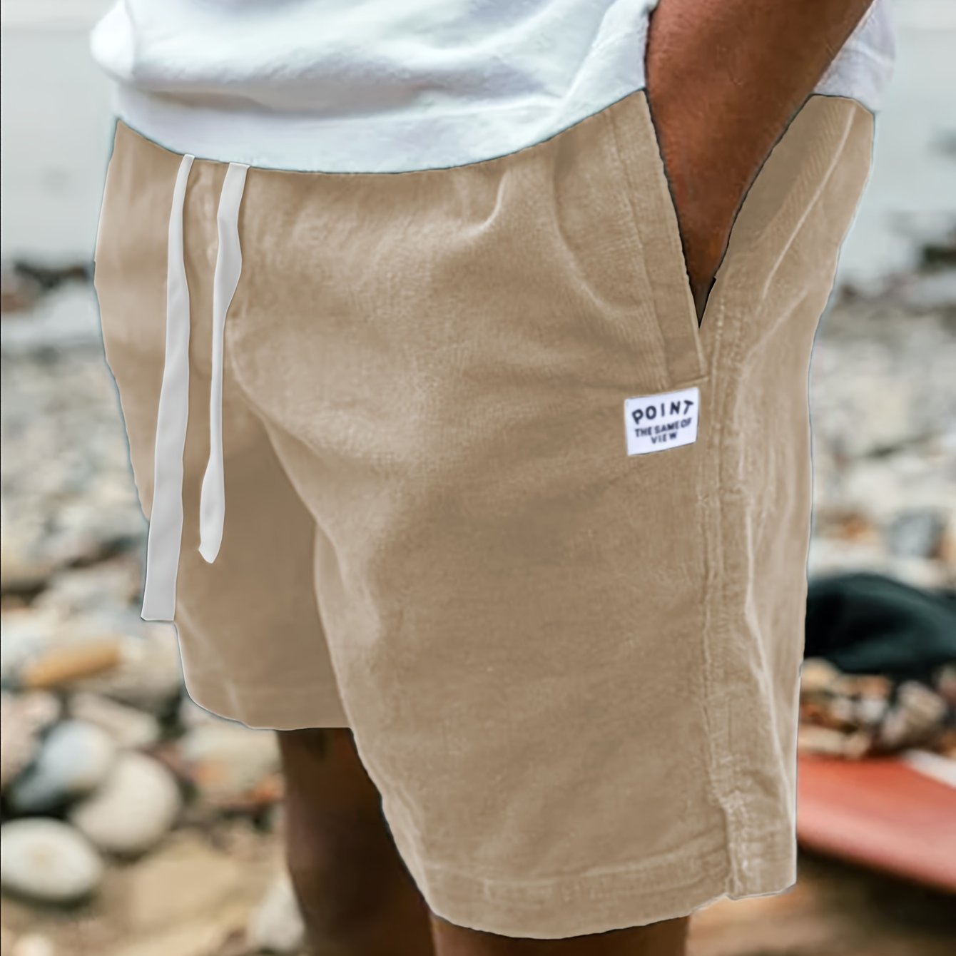 JAMES™ | Ribbed Drawstring Shorts