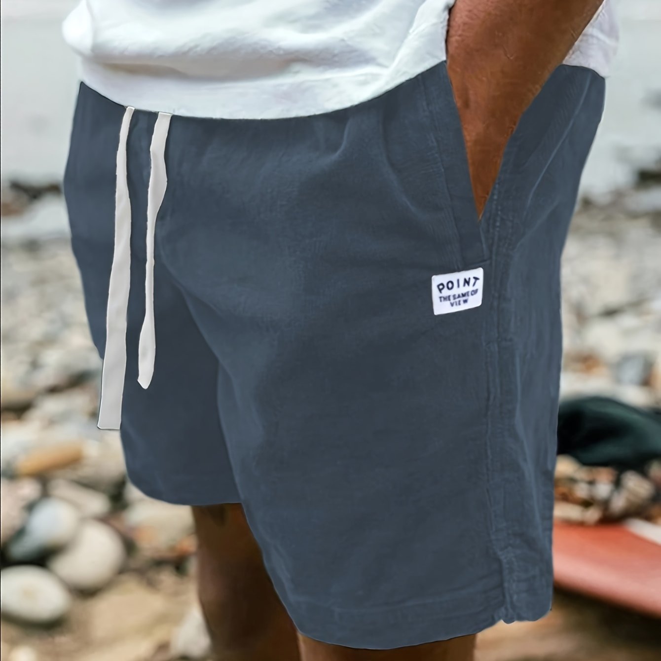JAMES™ | Ribbed Drawstring Shorts
