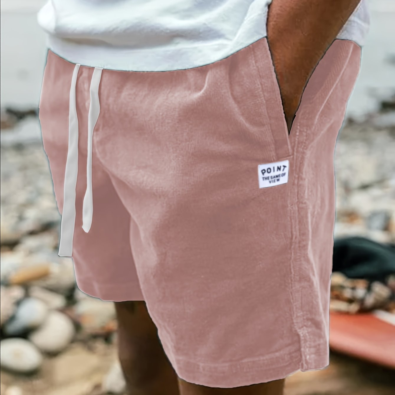 JAMES™ | Ribbed Drawstring Shorts