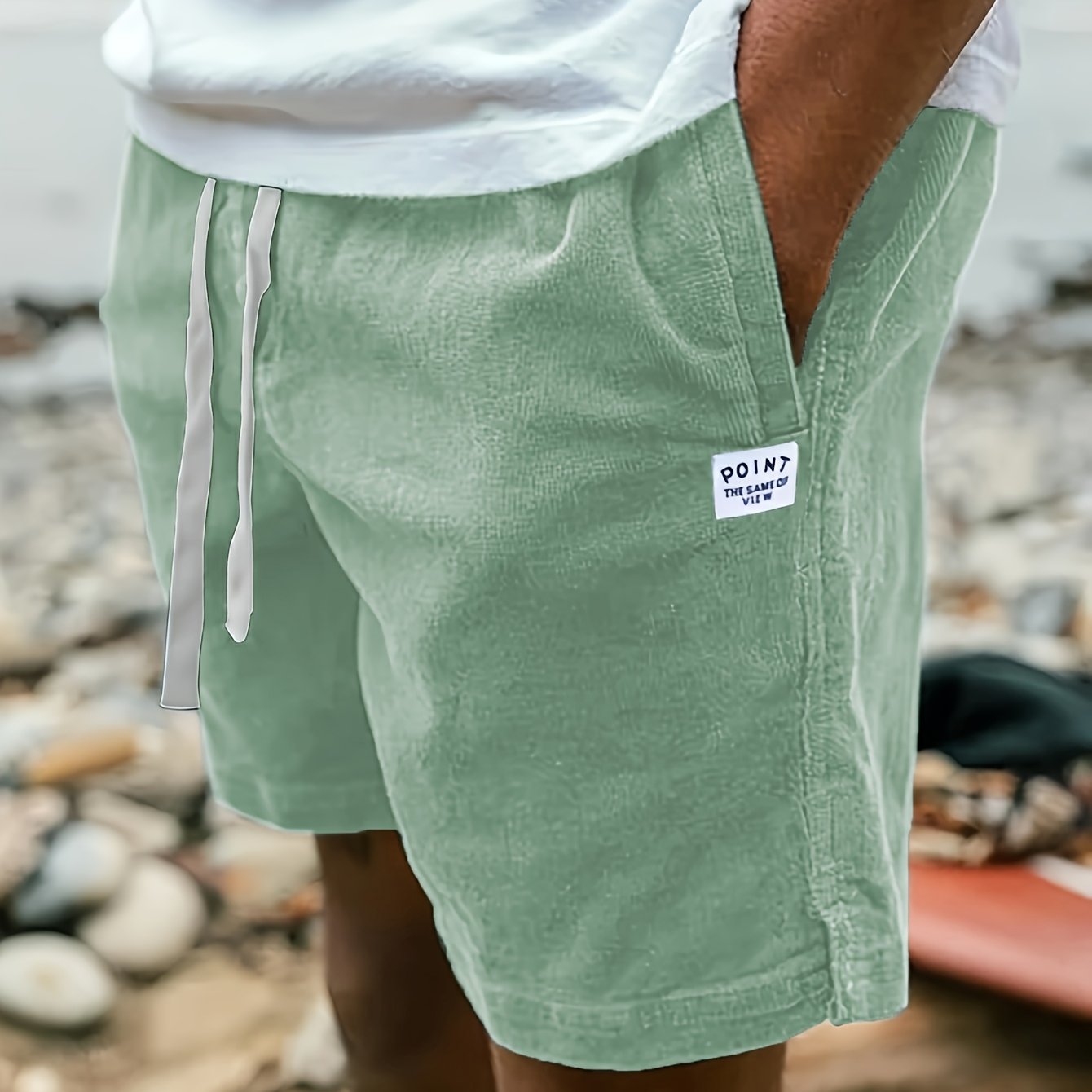 JAMES™ | Ribbed Drawstring Shorts