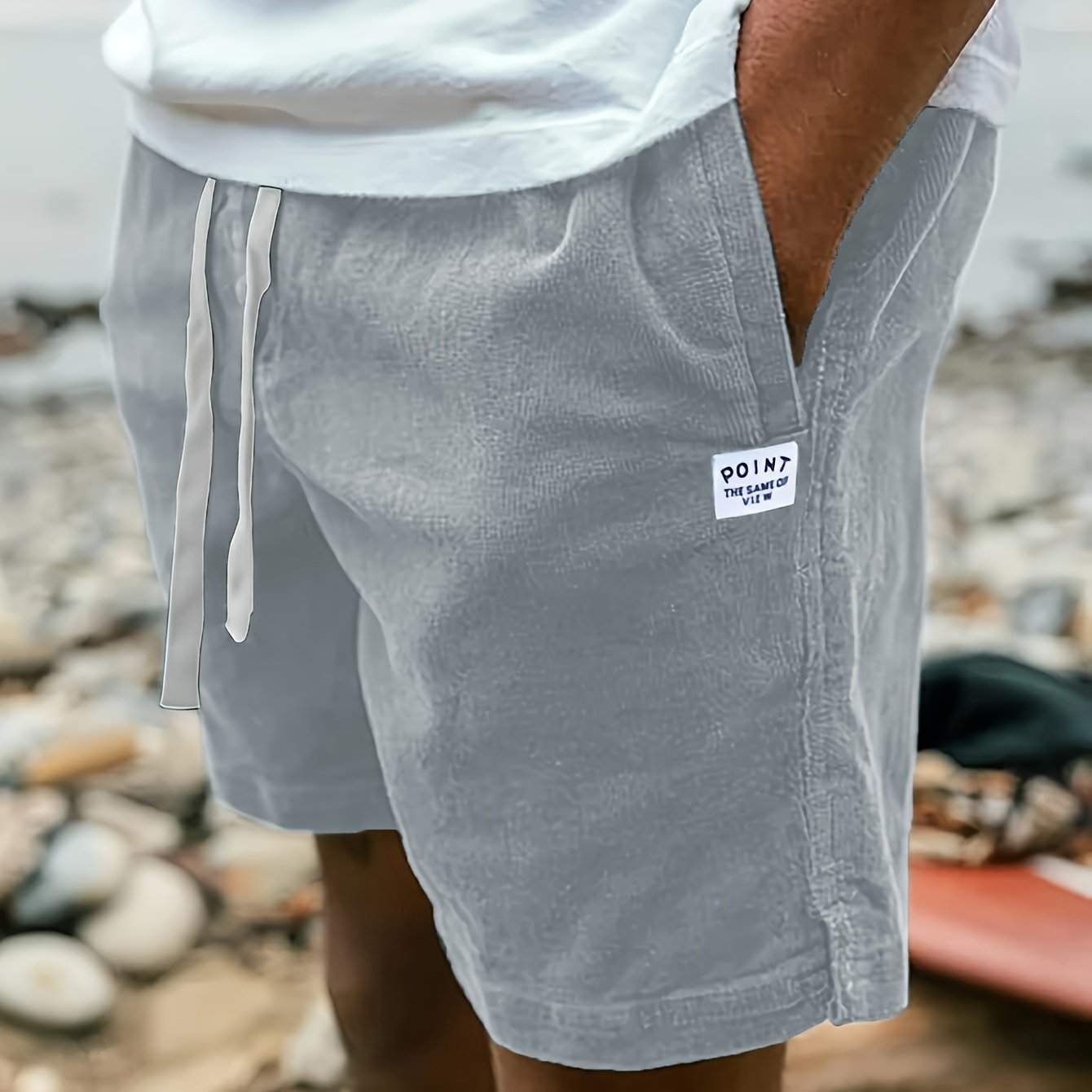 JAMES™ | Ribbed Drawstring Shorts