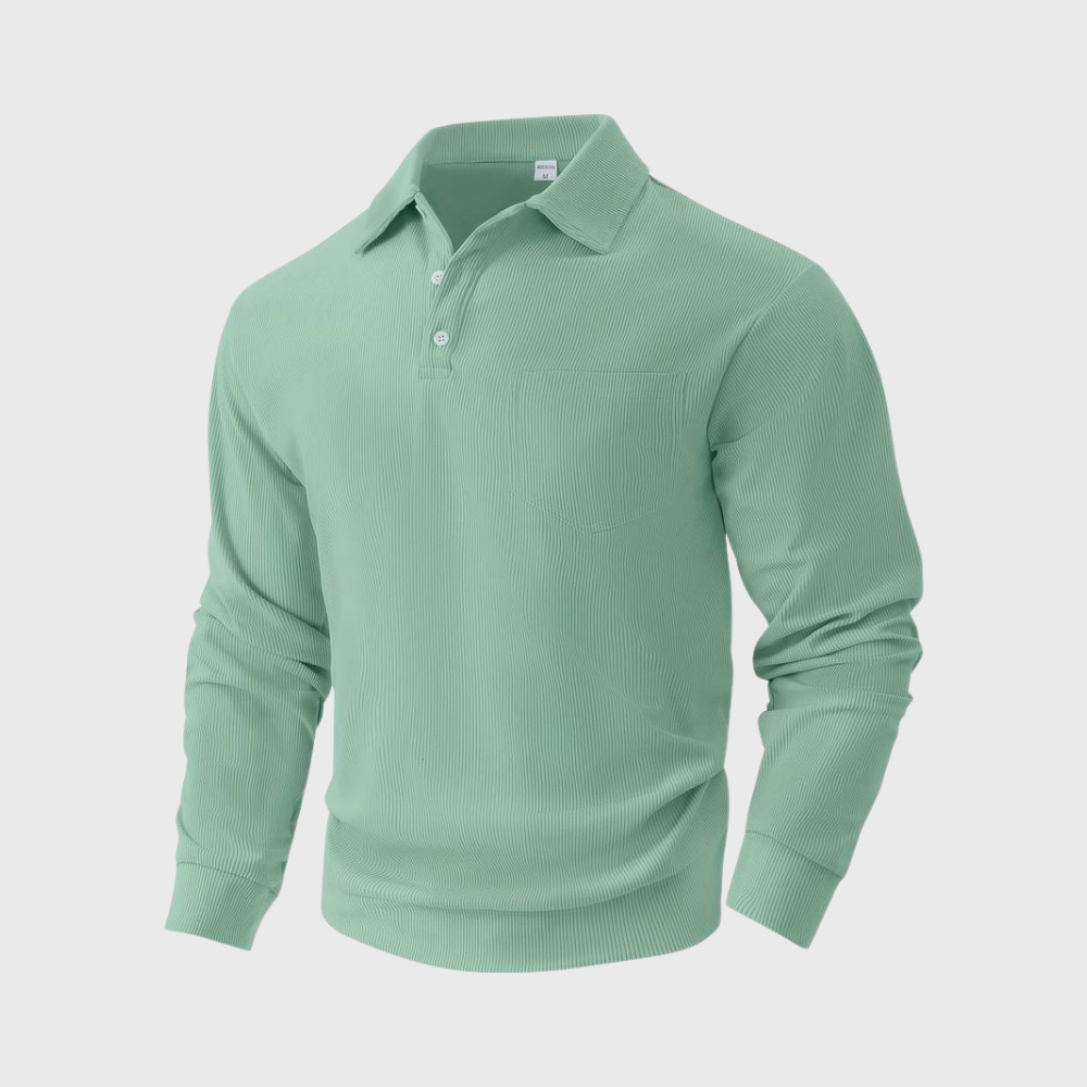 JAMES™ | Long-Sleeve Corduroy Shirt