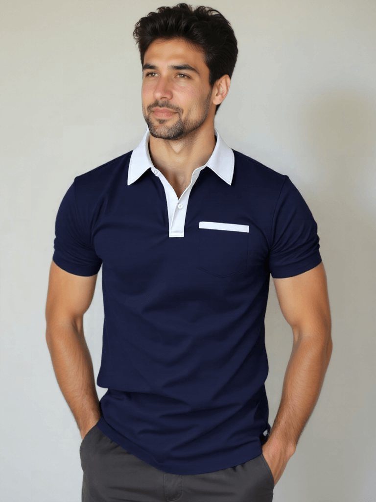 JAMES™ | Contrast Collar Polo