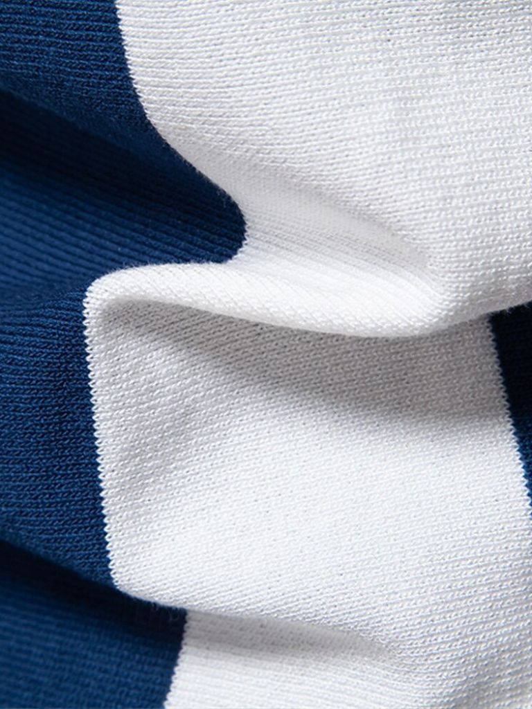 JAMES™ | Striped Zip Polo