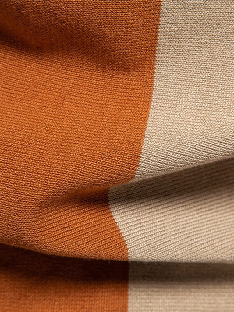 JAMES™ | Striped Zip Polo