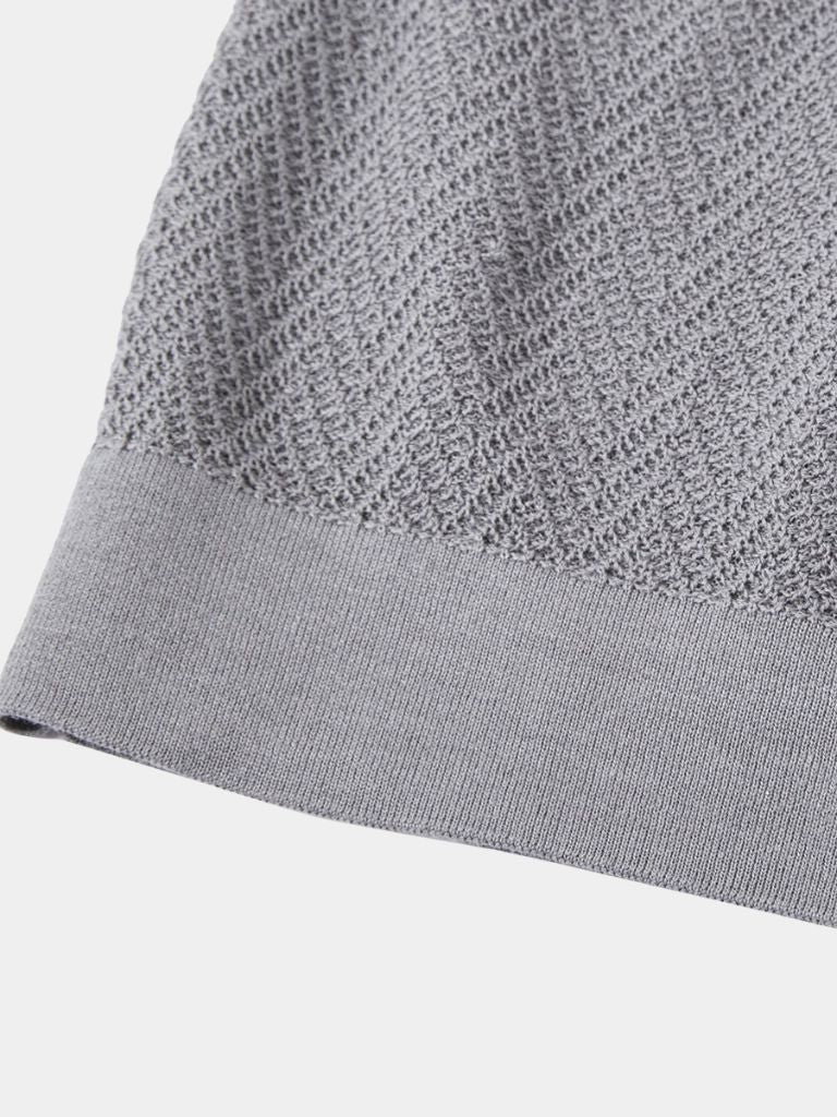 JAMES™ | Chevron Knit Polo