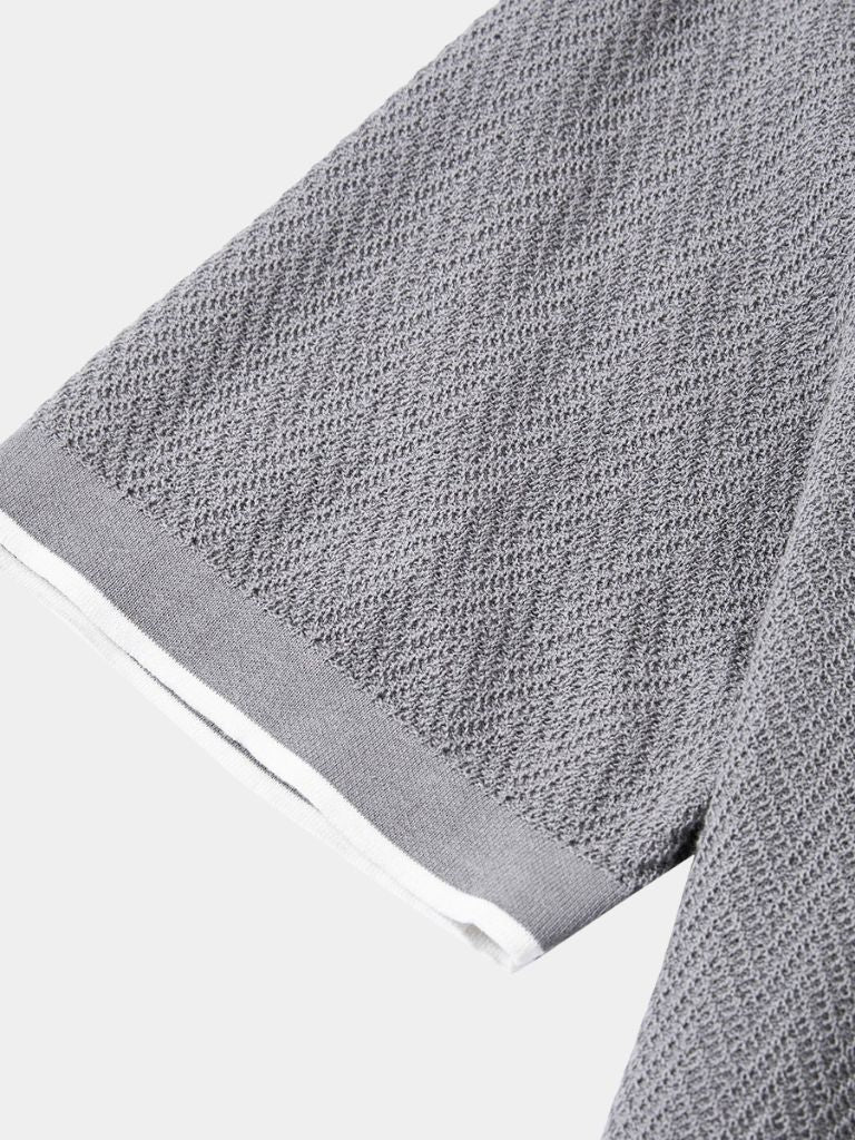 JAMES™ | Chevron Knit Polo