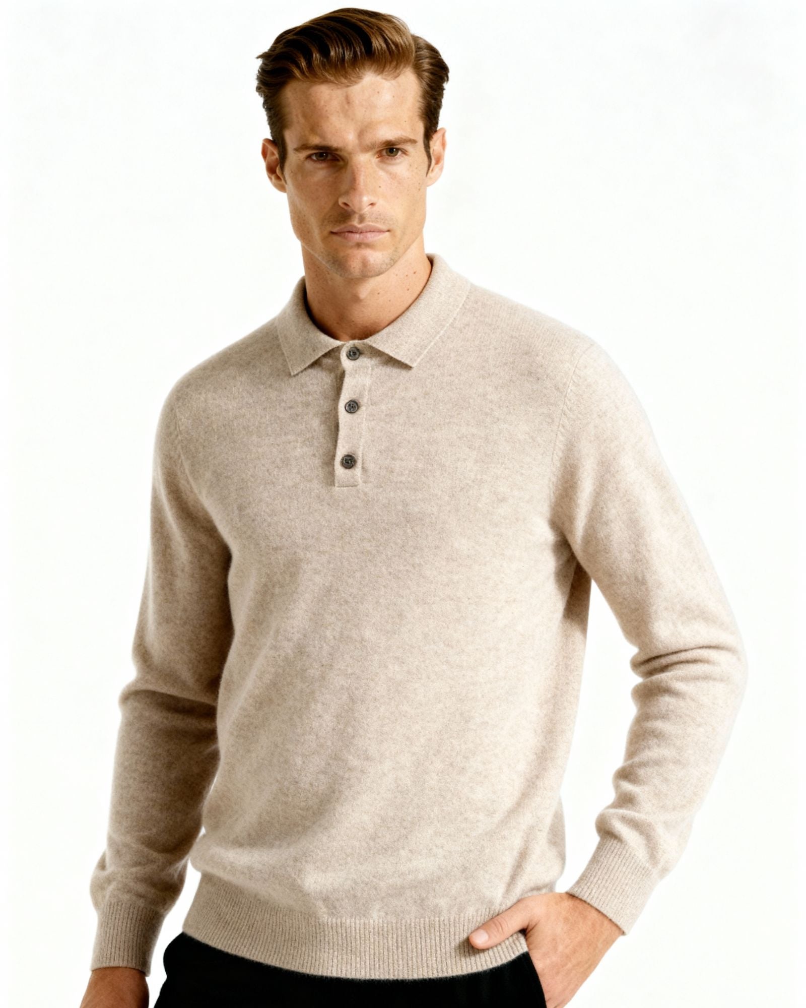 JAMES™ | CASHMERE POLO