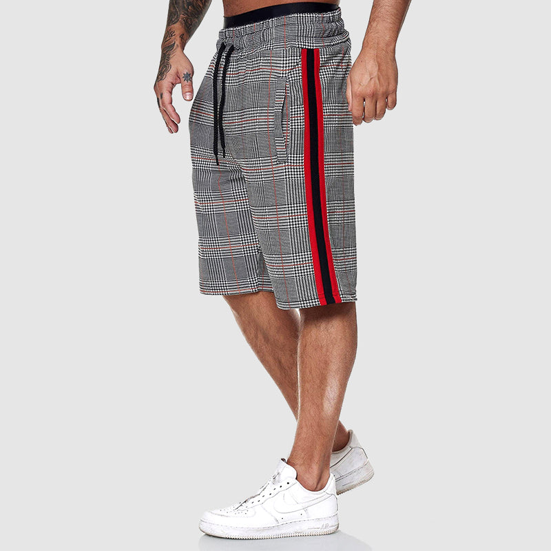 JAMES™ | Men's Plaid Drawstring Shorts