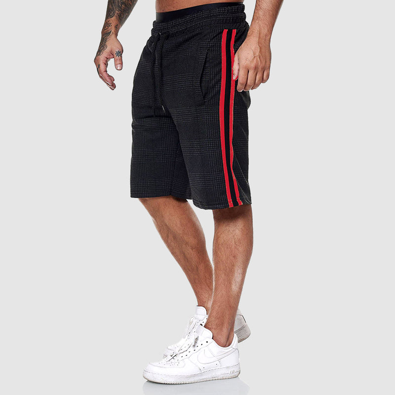 JAMES™ | Men's Plaid Drawstring Shorts