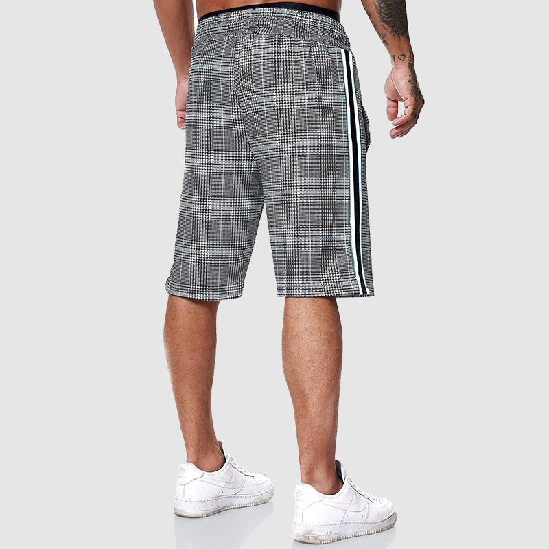 JAMES™ | Men's Plaid Drawstring Shorts