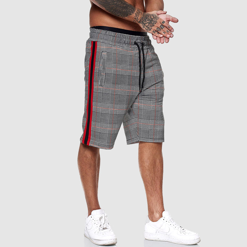 JAMES™ | Men's Plaid Drawstring Shorts