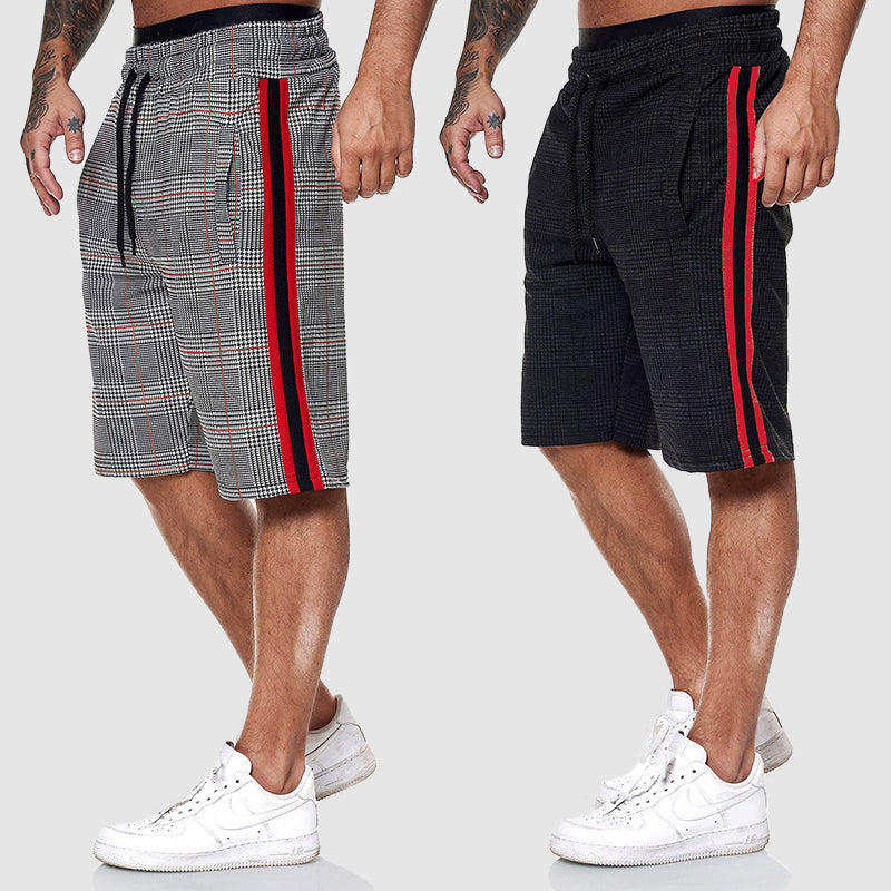 JAMES™ | Men's Plaid Drawstring Shorts