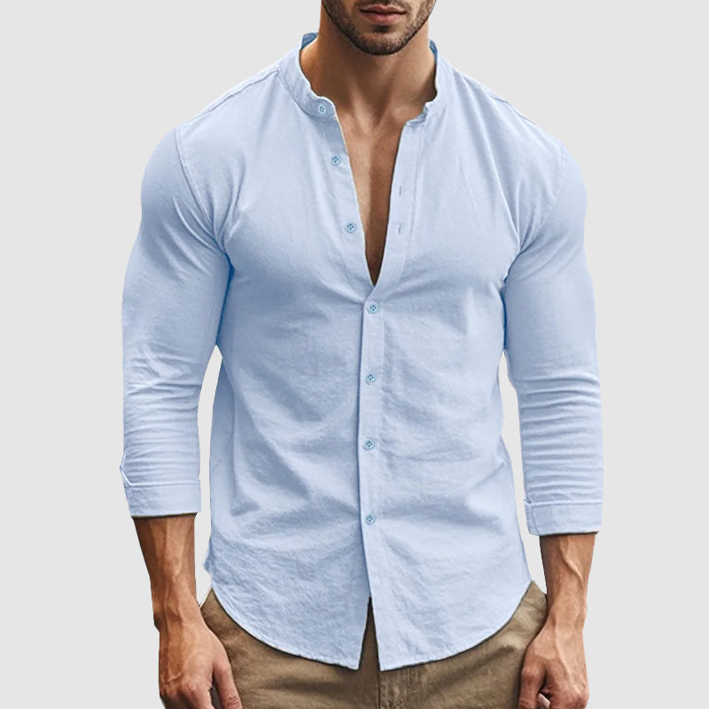JAMES™ | Linen-Cotton Shirt