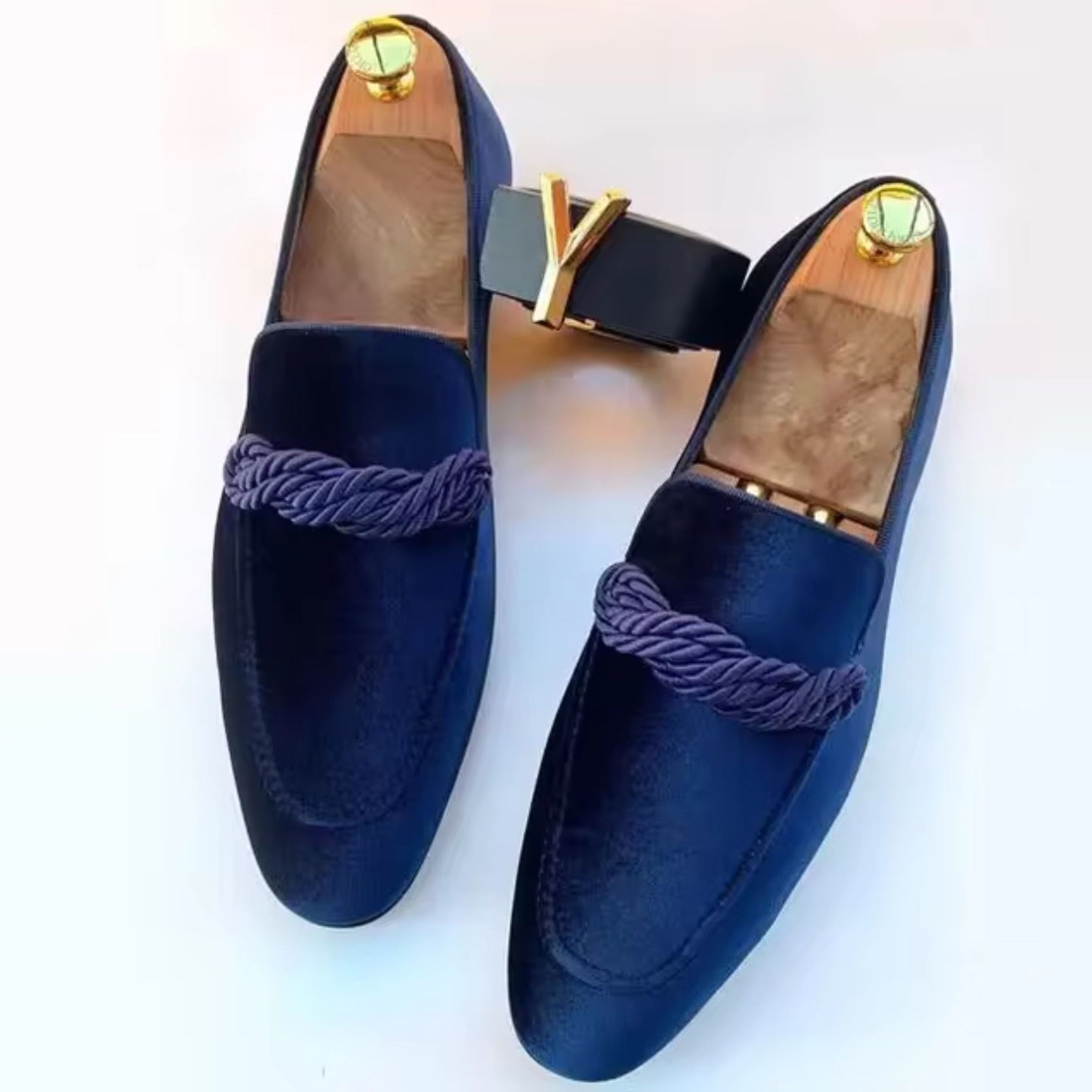 JAMES™ | Men's Vegan Suede Slip-On Loafers