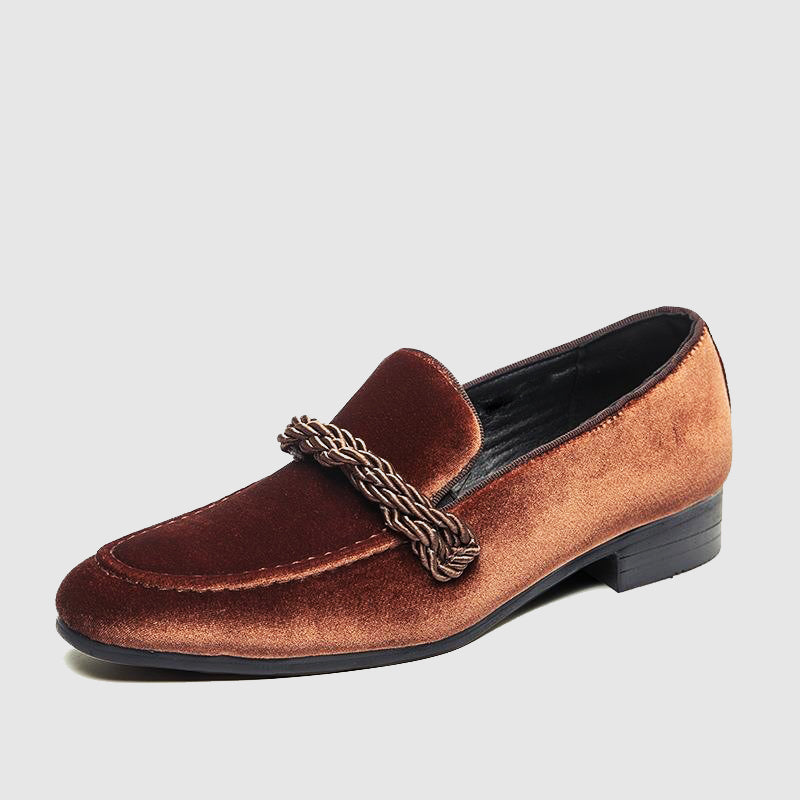 JAMES™ | Men's Vegan Suede Slip-On Loafers
