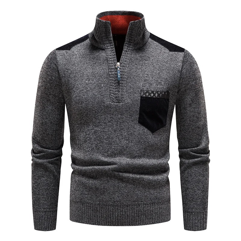 JAMES™ | MEN'S FLEECE SWEATER WITH ZIP