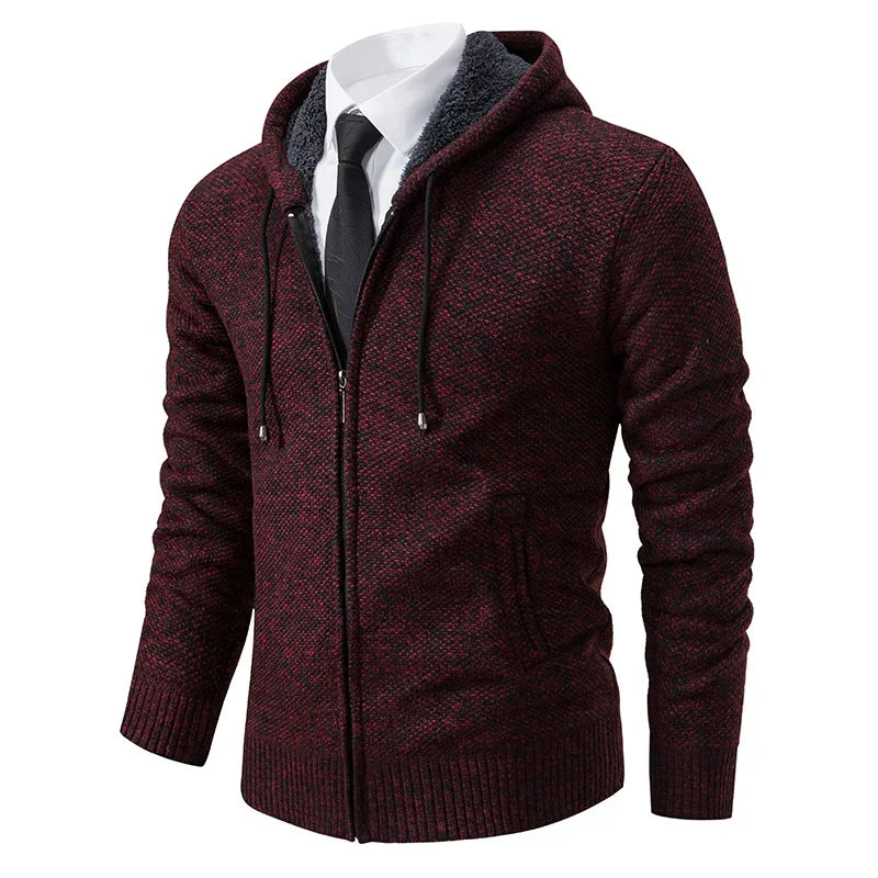 JAMES™ | Fleece Zip-Up Cardigan