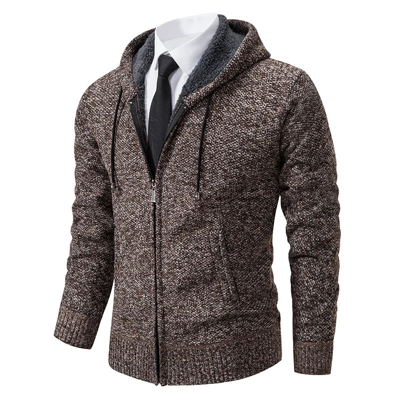 JAMES™ | Fleece Zip-Up Cardigan