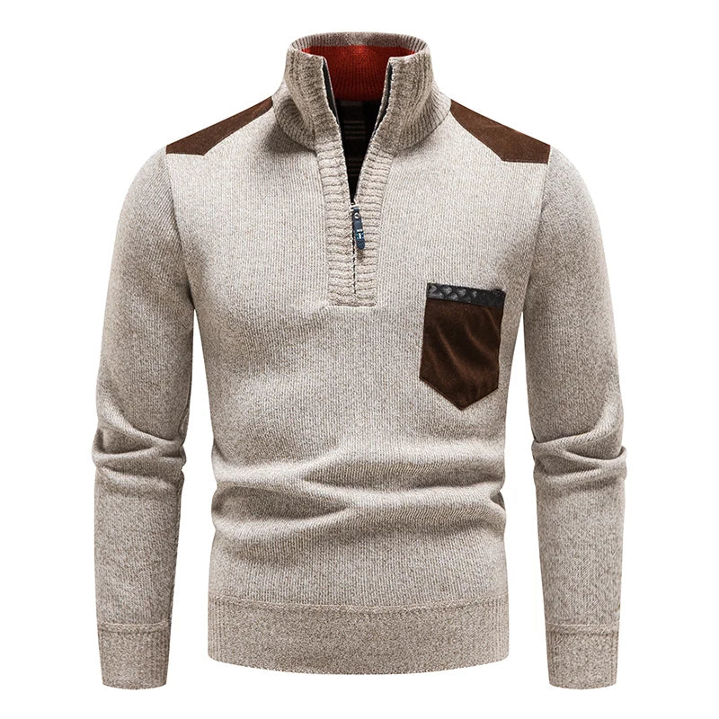 JAMES™ | MEN'S FLEECE SWEATER WITH ZIP