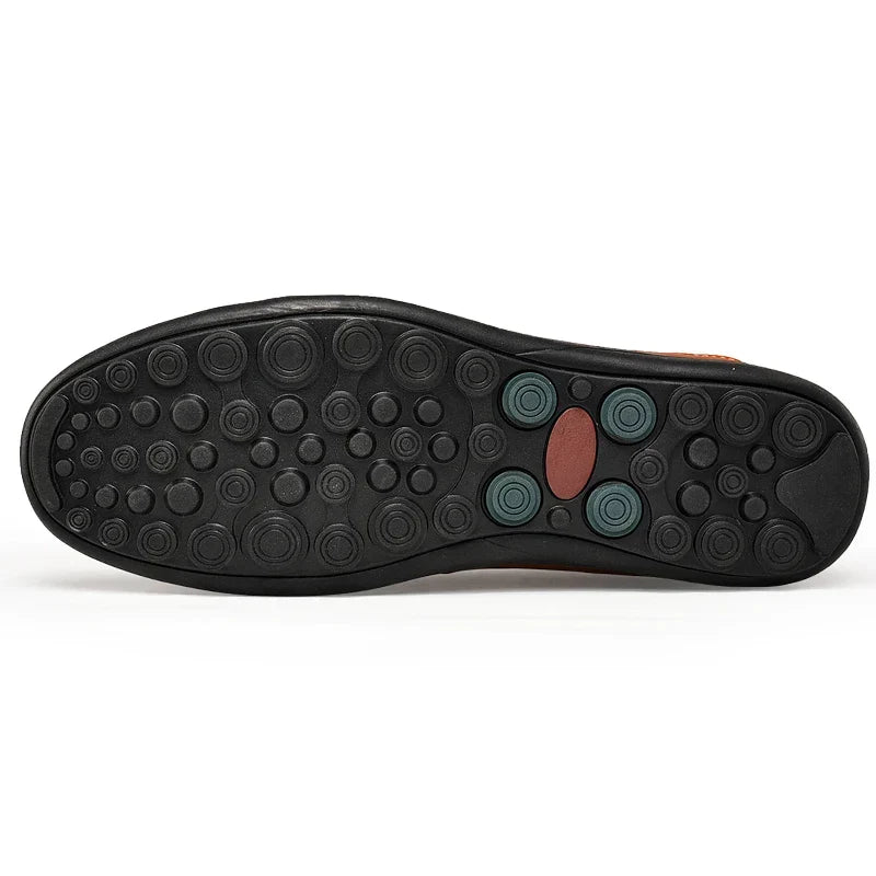 JAMES™ | Men's Hand-Stitched Leather Slip-On