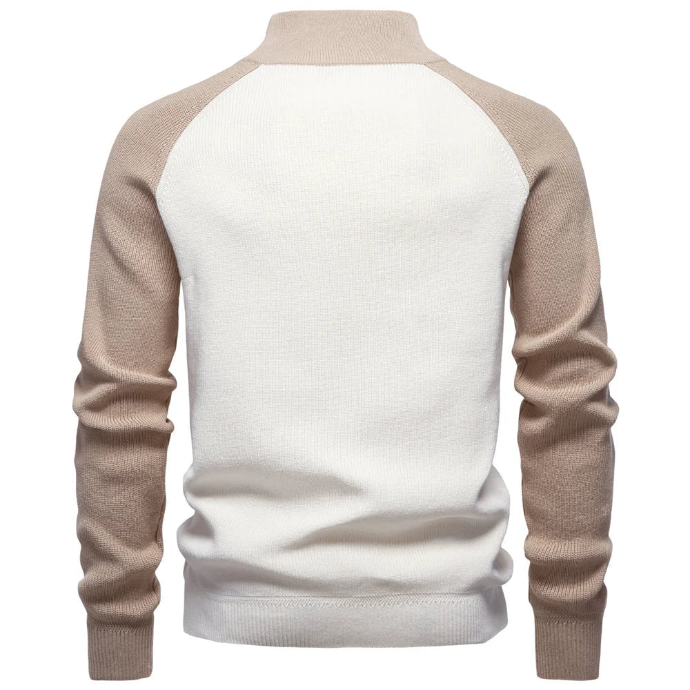 JAMES™ | QUARTER ZIP SWEATER FOR MEN