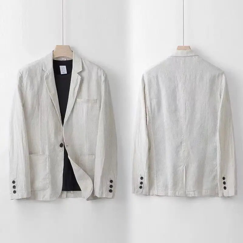 JAMES™ | Men's Linen-Cotton Suit