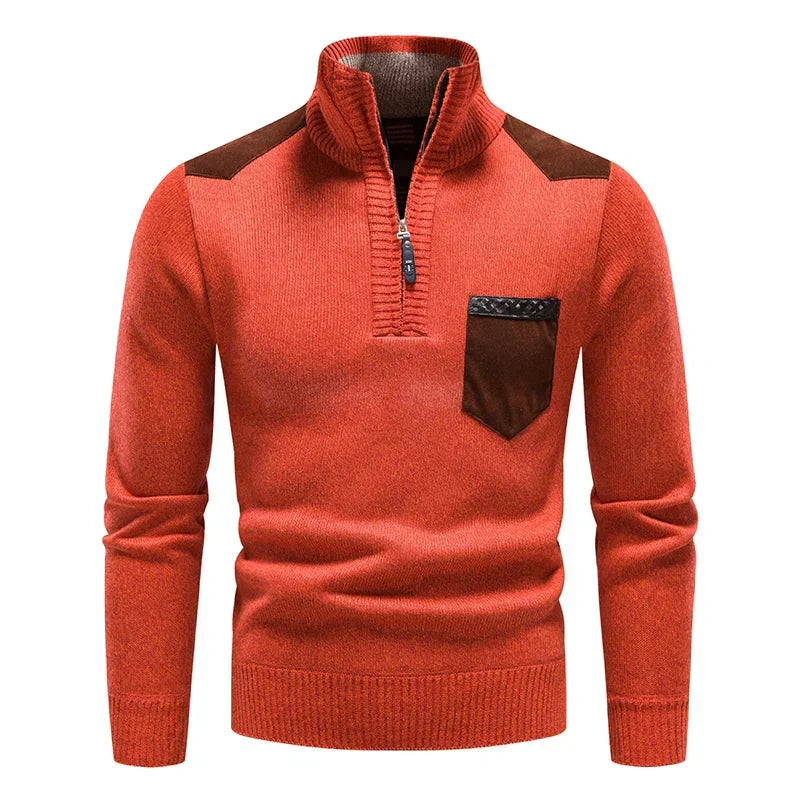 JAMES™ | MEN'S FLEECE SWEATER WITH ZIP