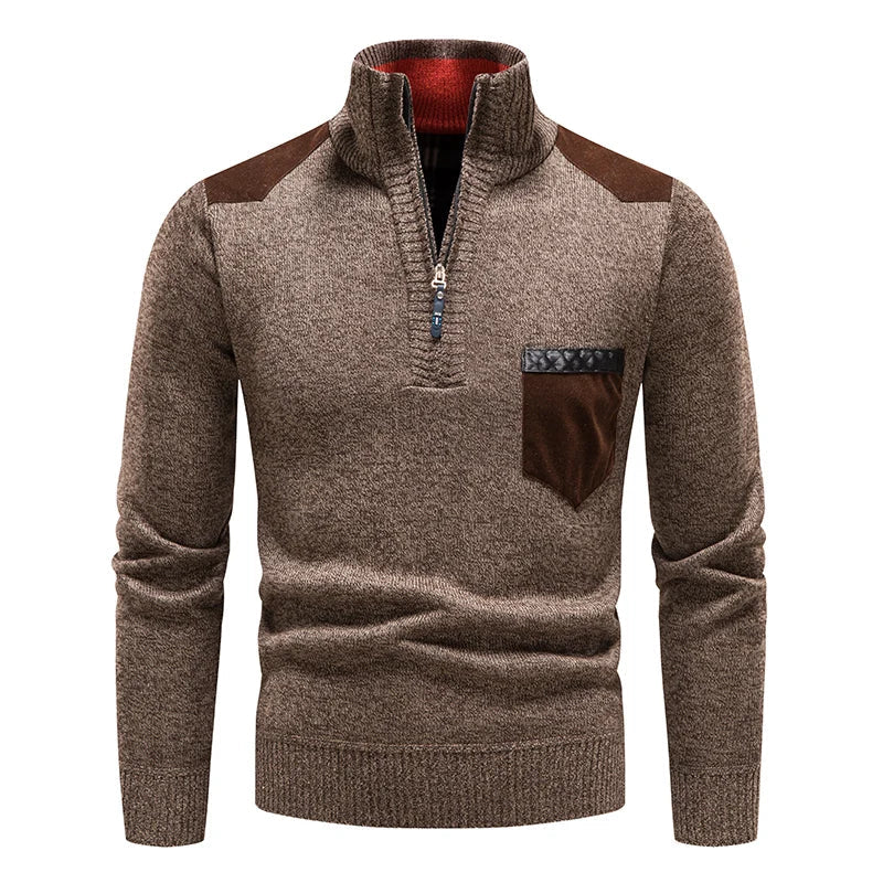 JAMES™ | MEN'S FLEECE SWEATER WITH ZIP