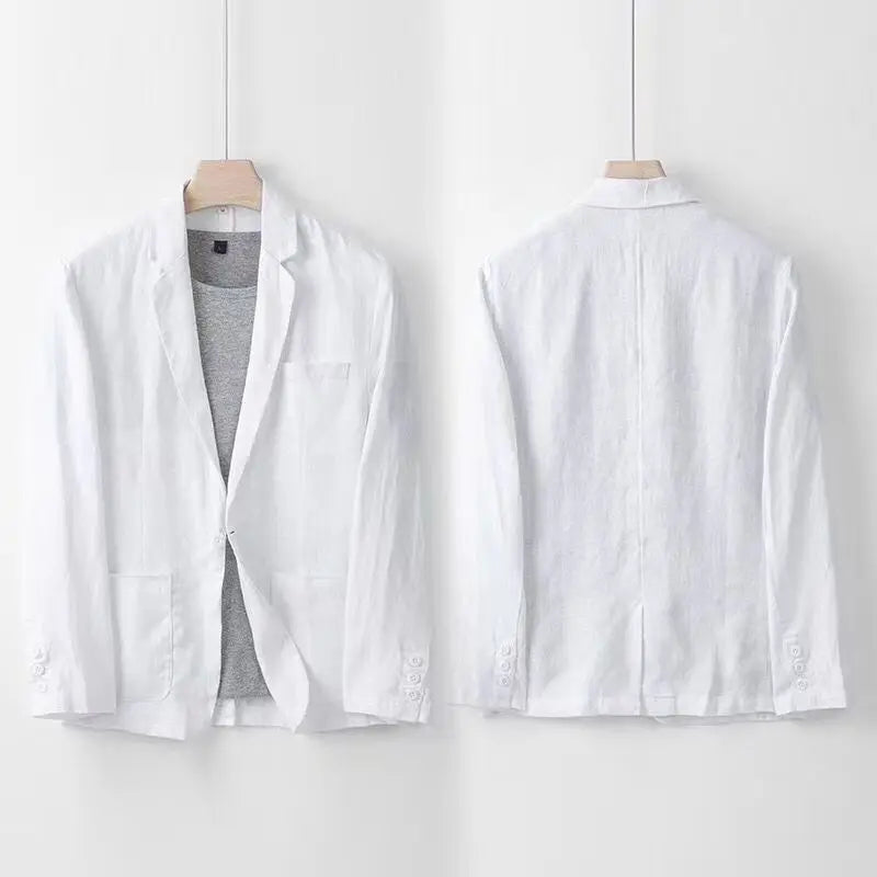JAMES™ | Men's Linen-Cotton Suit
